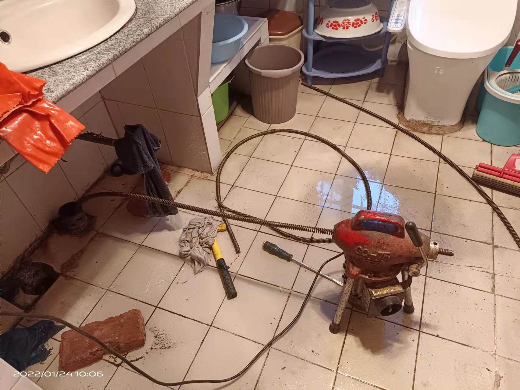 南海疏通厨房下水道，地漏疏通